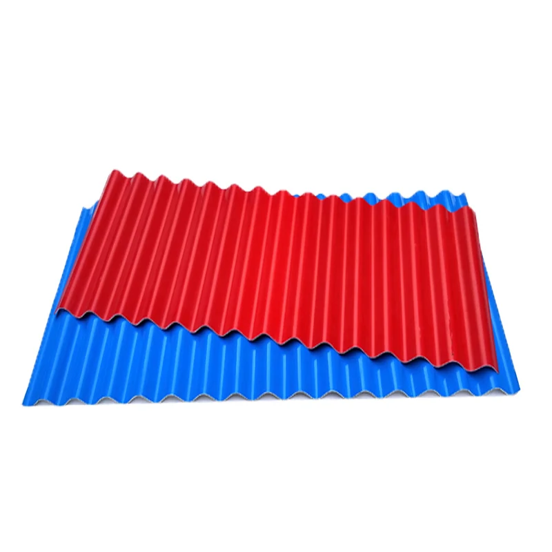 heat insulation 3Layers upvc roof sheet, corrugated plastic roofing sheet