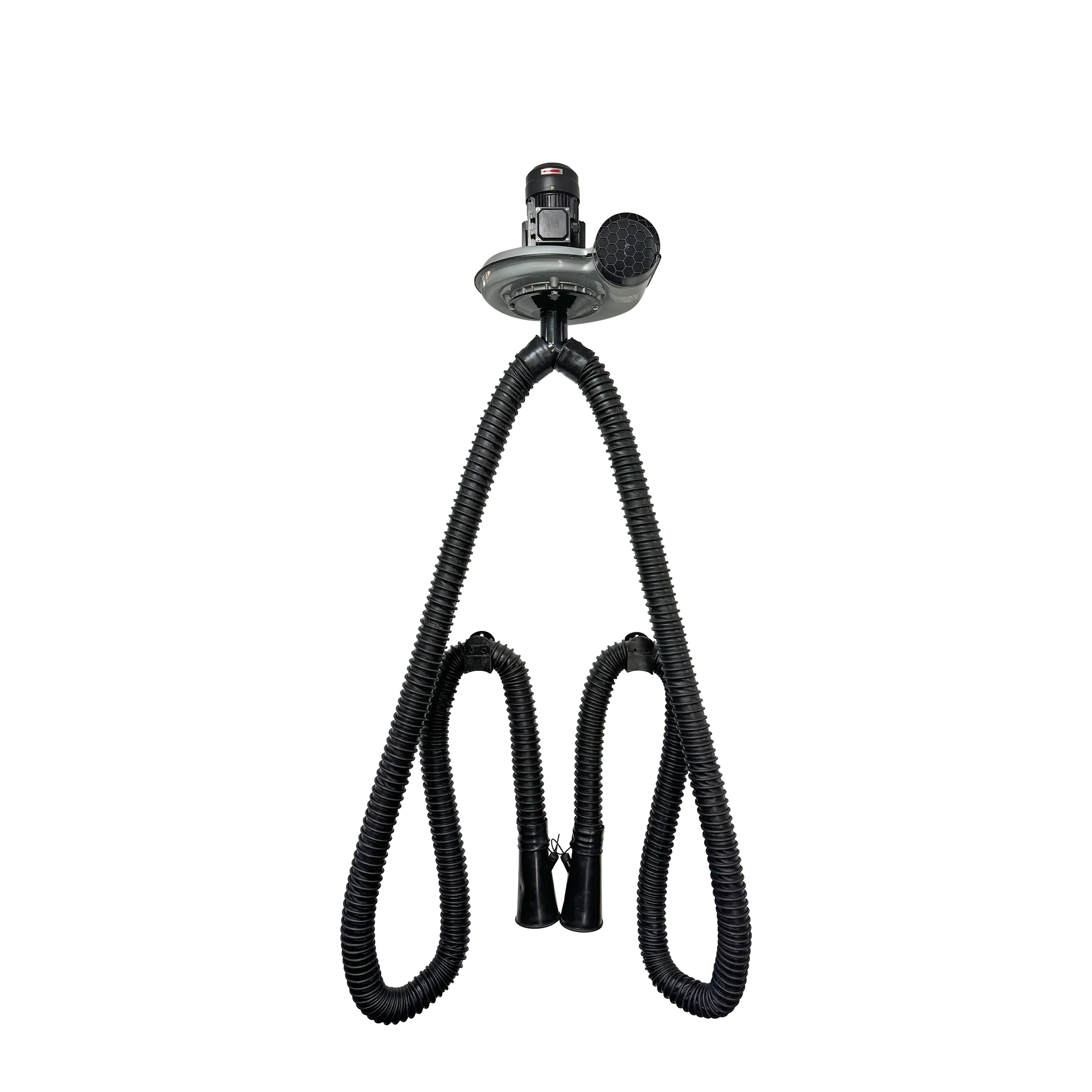 JES 2 Station Wall Mounted Trolley Automotive Exhaust Gas Extraction System Vehicle Equipment