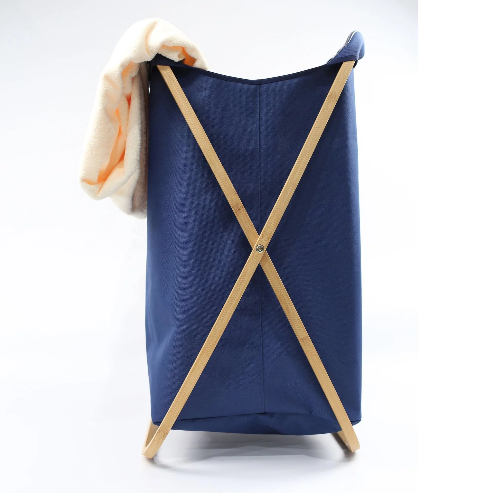 
Wholesale Collapsible Basket for Clothes Bamboo Laundry Basket Laundry Hamper Bamboo Fabric Laundry 