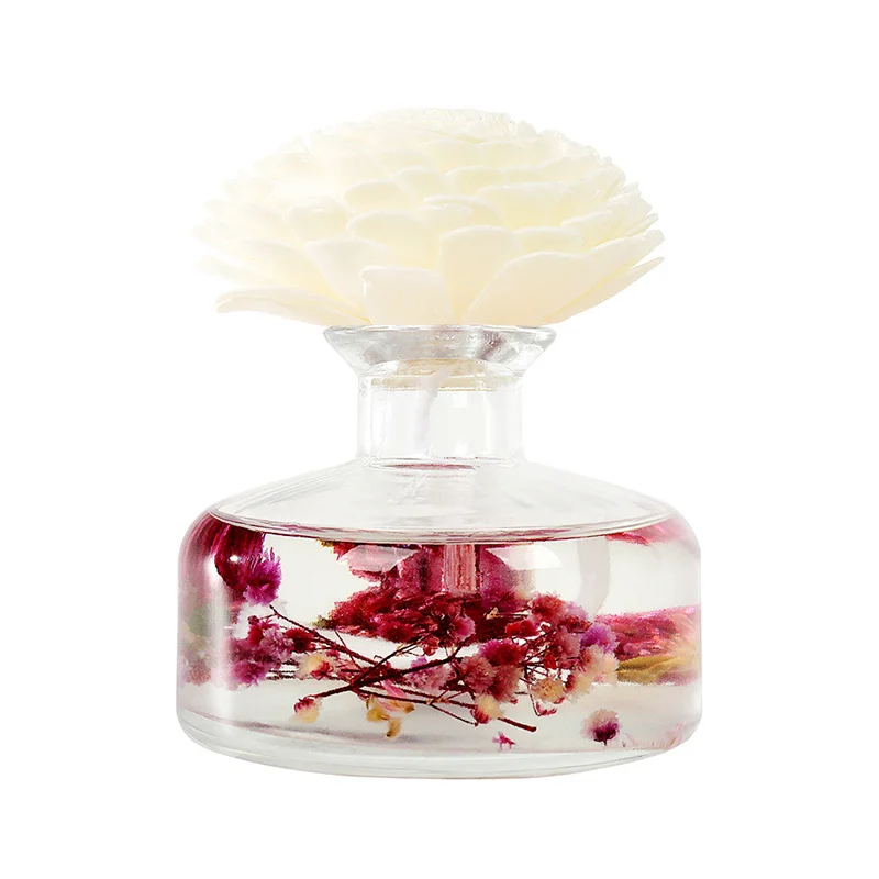 Easy Volatile Perfume Flower Rattan Sticks Aromatherapy Deodorant Romantic Cherry Blossom Fragrance Diffuser Aroma Rose Oils