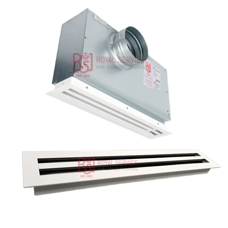 Factory Supply Havc Tools Air conditioning diffuser ceiling exhaust linear grilles ventilator Air Duct distribution Plenum box