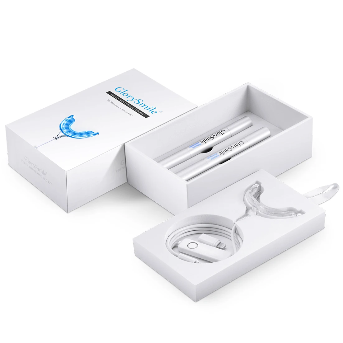 2021 Best Selling Cost Effective USB Connect 16 Minutes Led Teeth Whitening Light Kit For Sensitive People