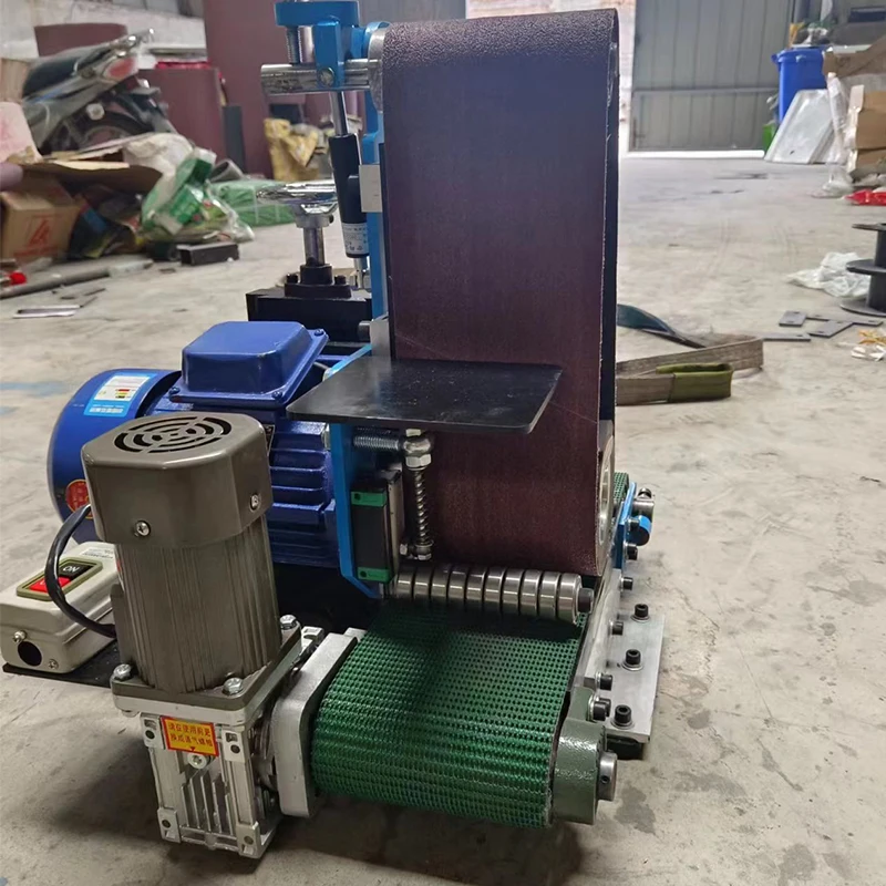 Hot selling small metal parts polishing and grinding machine Metal belt polishing machine