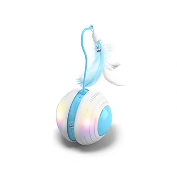 Flurff Cat Toys  Interactive Cat Toy Butterfly Funny Exercise Electric Flutter Rotating Kitten Toys Cat Teaser with Replacement