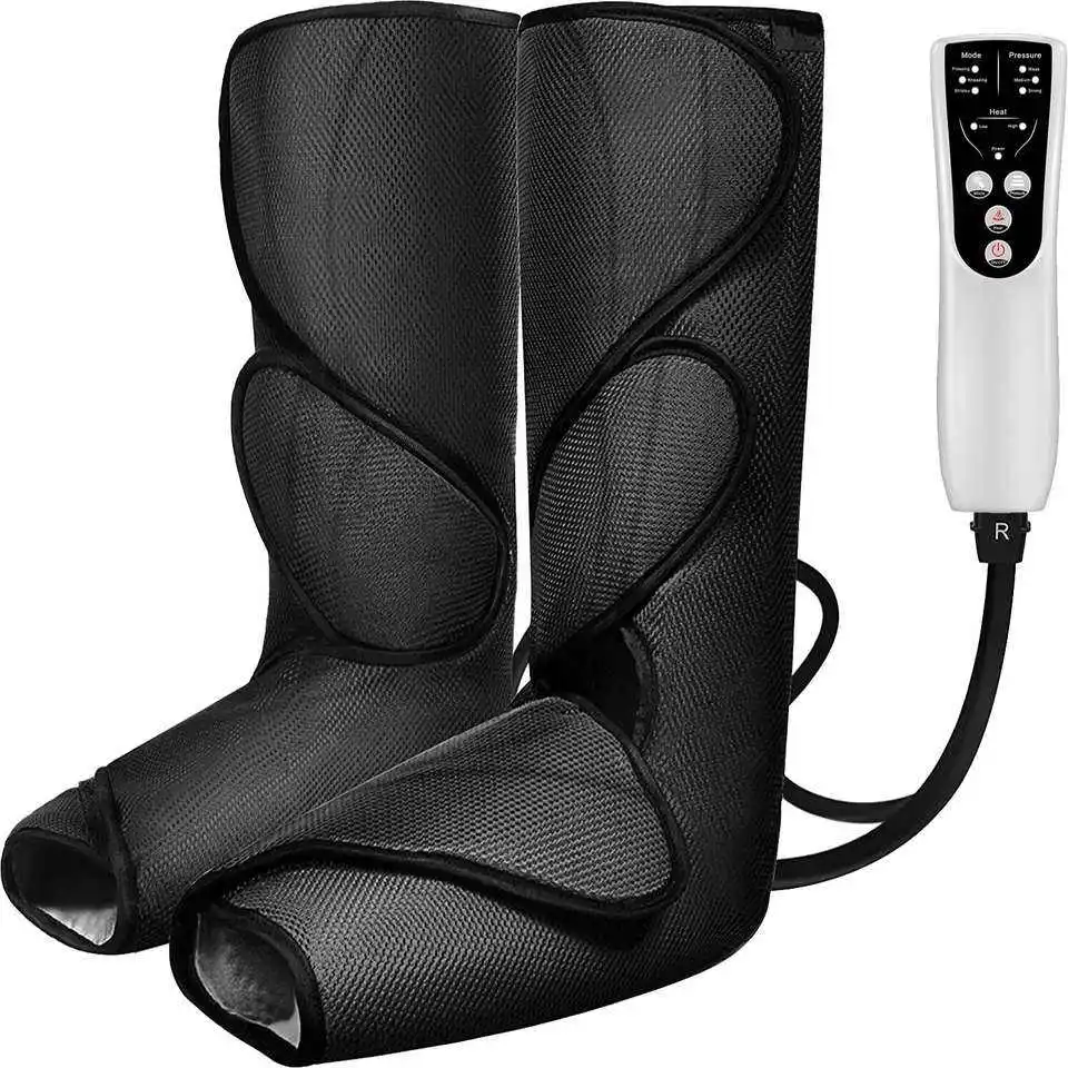 Heated Air Compression Leg  Massager for Leg Circulation and Relaxation Pressotherapy with Heat