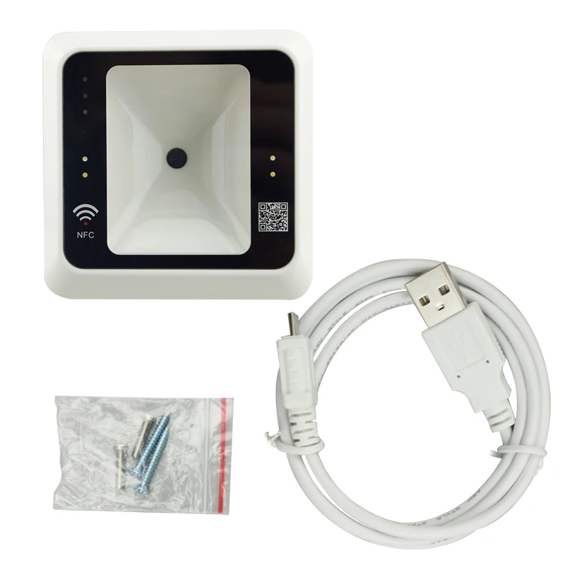 Сканер QR-кода/штрих-кода, контроль доступа входной двери, Смарт Rfid 13,56 МГц, Бесконтактная карта Wiegand, считыватель QR-Кода RFID