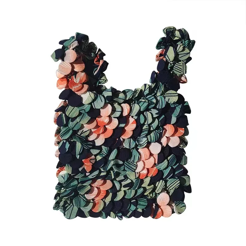 Высокое качество изготовление на заказ волшебный пузырь попкорн гофрированная ткань для сумки/футболки/домашнего декора