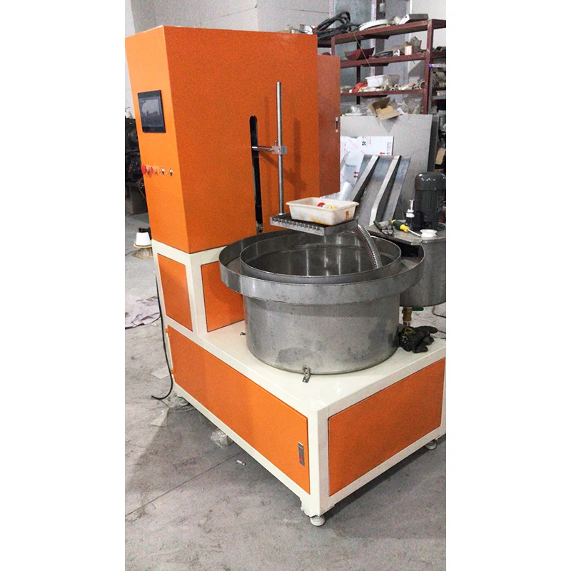 Semiautomatic Ceramic Processing Equipment Mugs Bowls Outside Glazing Machine