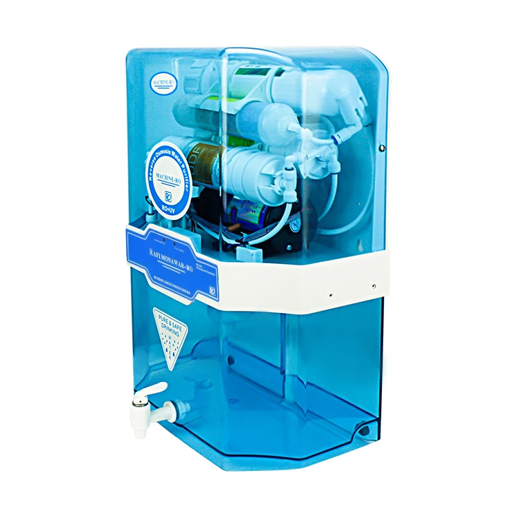 6 Stage Reverse Osmosis water filter system with 75 G RO Membrane CE ROHS certificate with UV