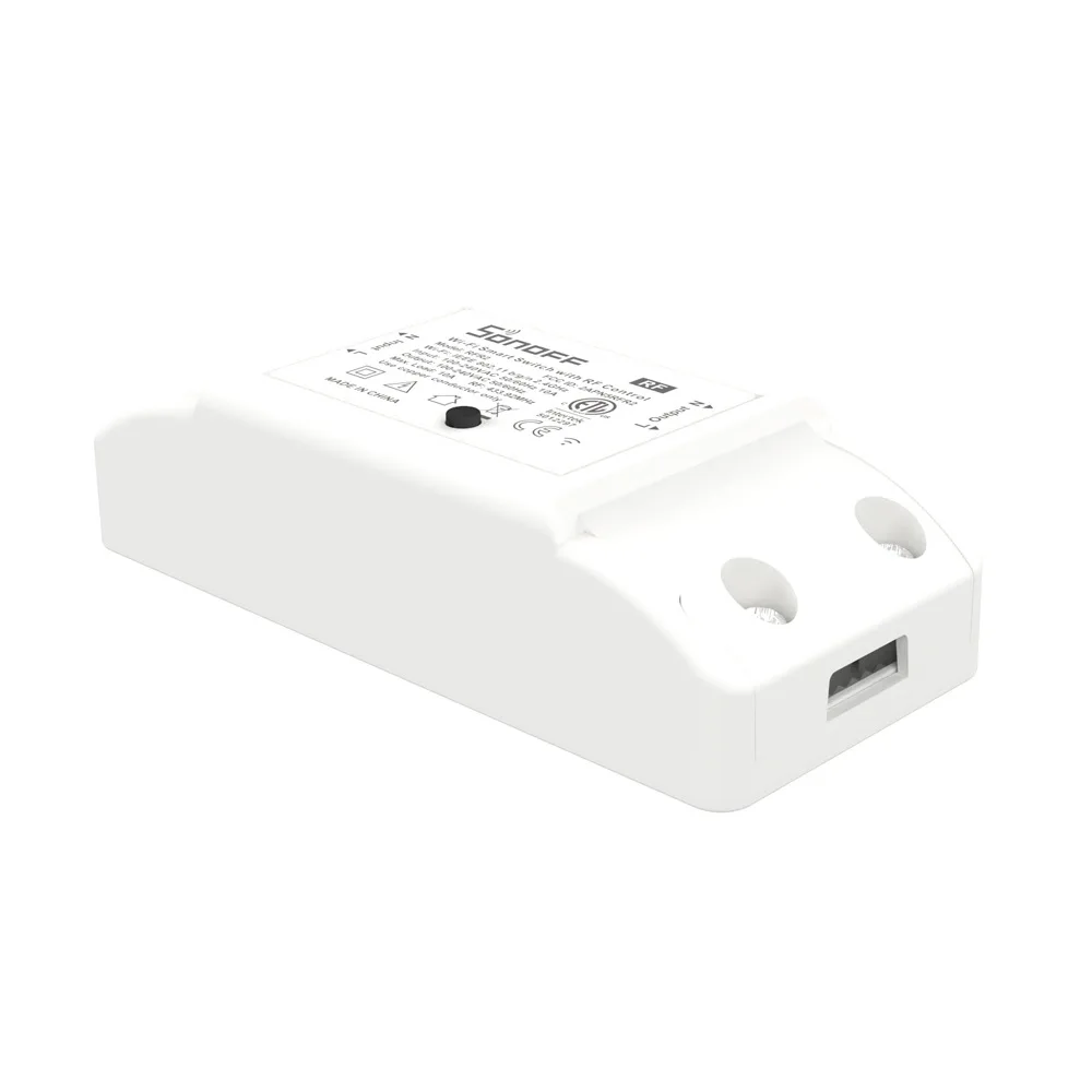 Модуль реле выключателя Itead SONOFF RF R2 433 МГц Wi-Fi умный пульт дистанционного управления работает с Alexa Google Home и sonoff