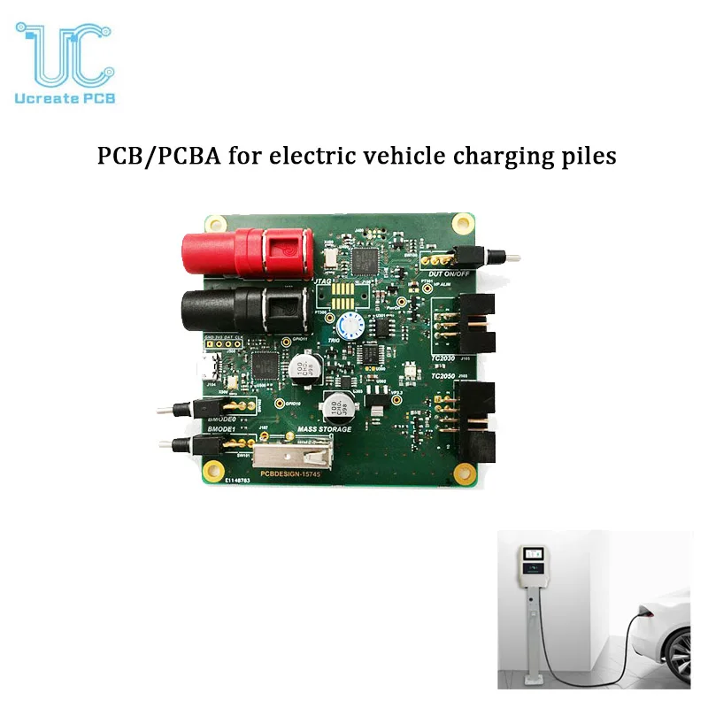 Integrated Circuit Board Customizable PCB Design Fabrication Components Parts Sourcing PCBA for Electric Car EV Charging Pile