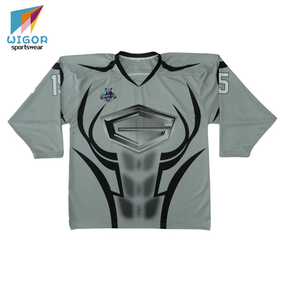 Wholesale team Canada hockey league jersey custom dye sublimation print ice hockey jersey for men