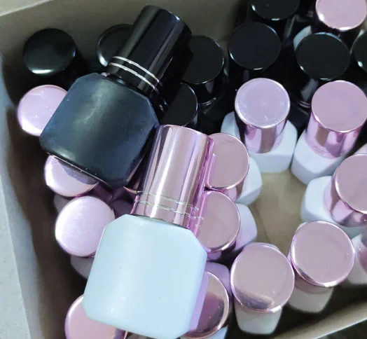 Wholesale OEM ODM sensitive free no fume clear eyelash extension adhesive LED uv lash extension glue