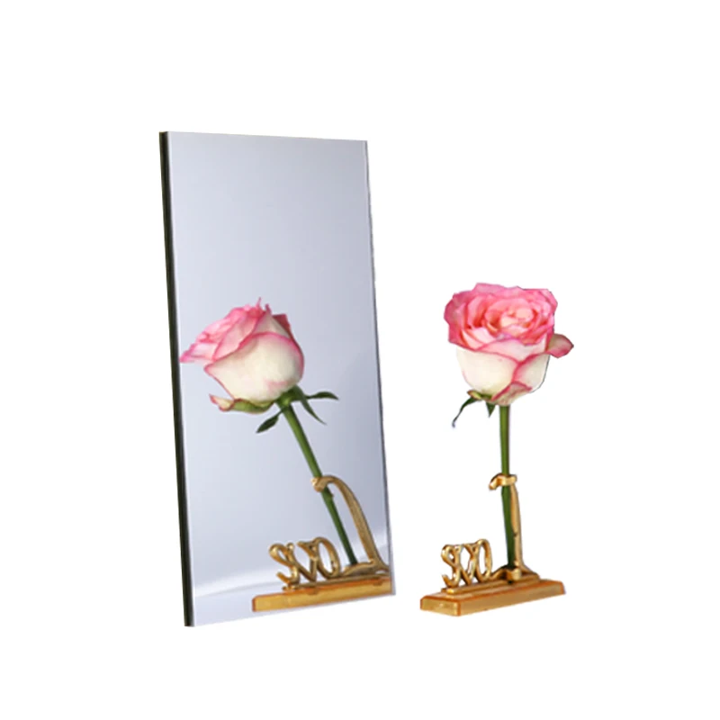 2mm Laser Cutting High Reflective Unbreakable Glass Mirror Wall Decorative Mirror
