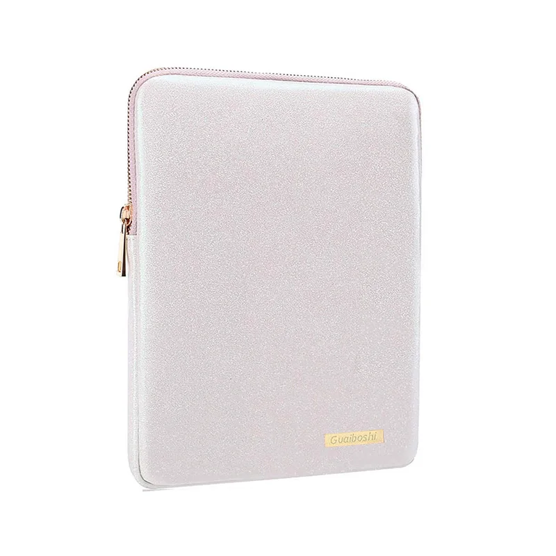Universal Tablet Sleeve 7 8 9 10  inch rose gold color notebook Pouch bag For ipad laptop sleeve protective cover