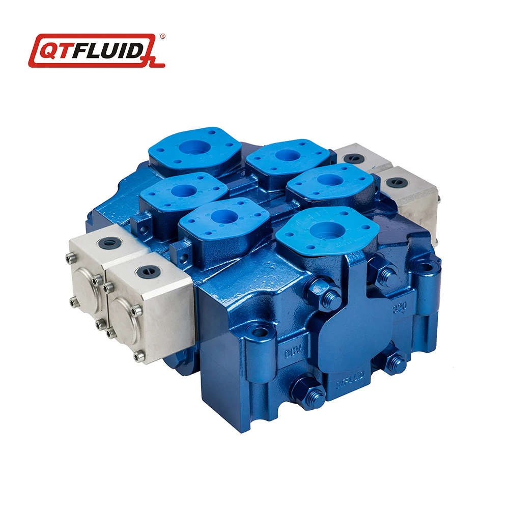 Directional Valve Hydraulic Valve Manual Operate Hydraulic Control Valve with Hydraulic Joystick and Hydraulic Components Hot Sa