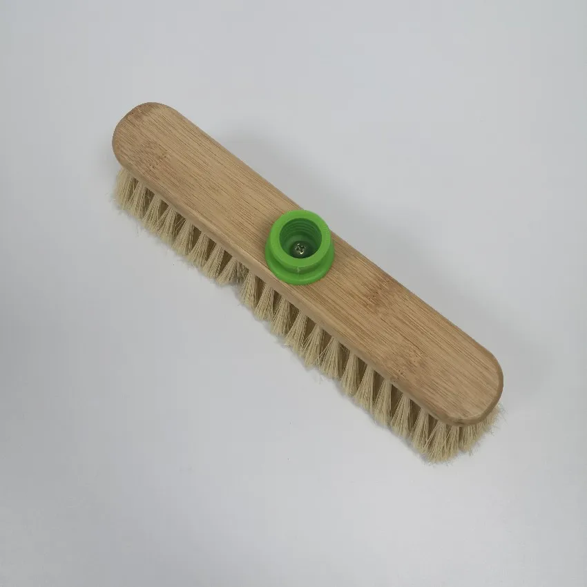 high quality low price wood household broom head  floor sweeping brush brooms with soft bristle broom parts attachment