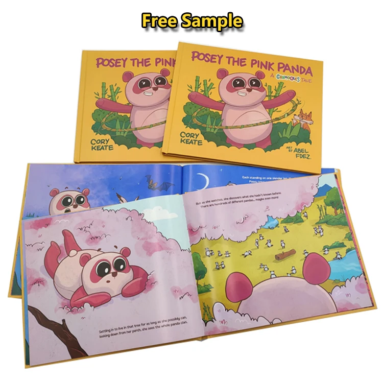 China Printer Custom Hardcover Story Picture Libro For Kids Livro Binding English Children Book Printing