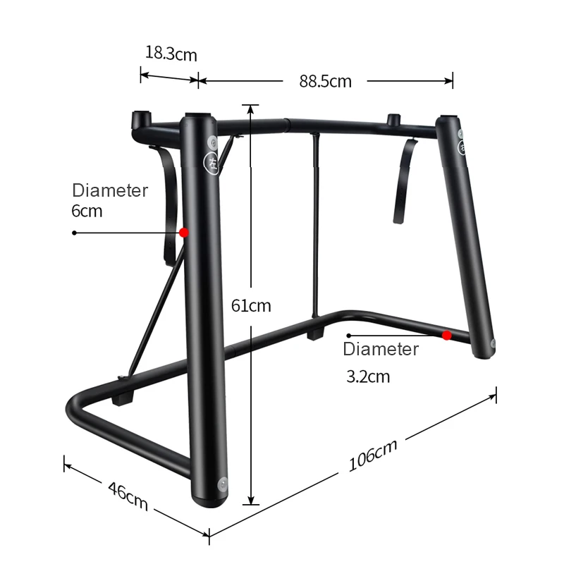 2024 best sales wide used new design keyboard U style for electric keyboard black color