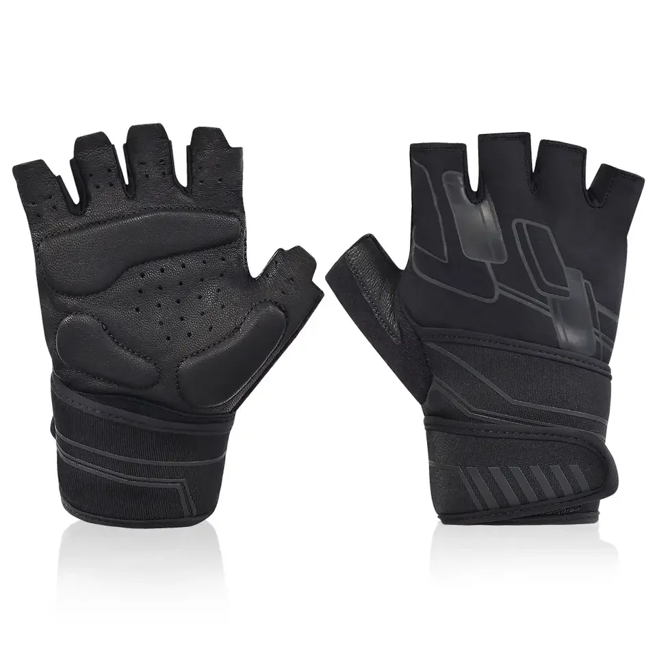 Workout Fitness Gloves Durable Comfortable Half Finger  Summer Training Gloves