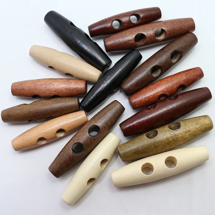 
Wooden Buttons Sewing Accessories 2 Holes Wooden Decorative Sewing Buttons coat button 