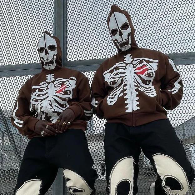 Custom Heavyweight Fleece Cotton Embroidery Full Zip Up Hoodie