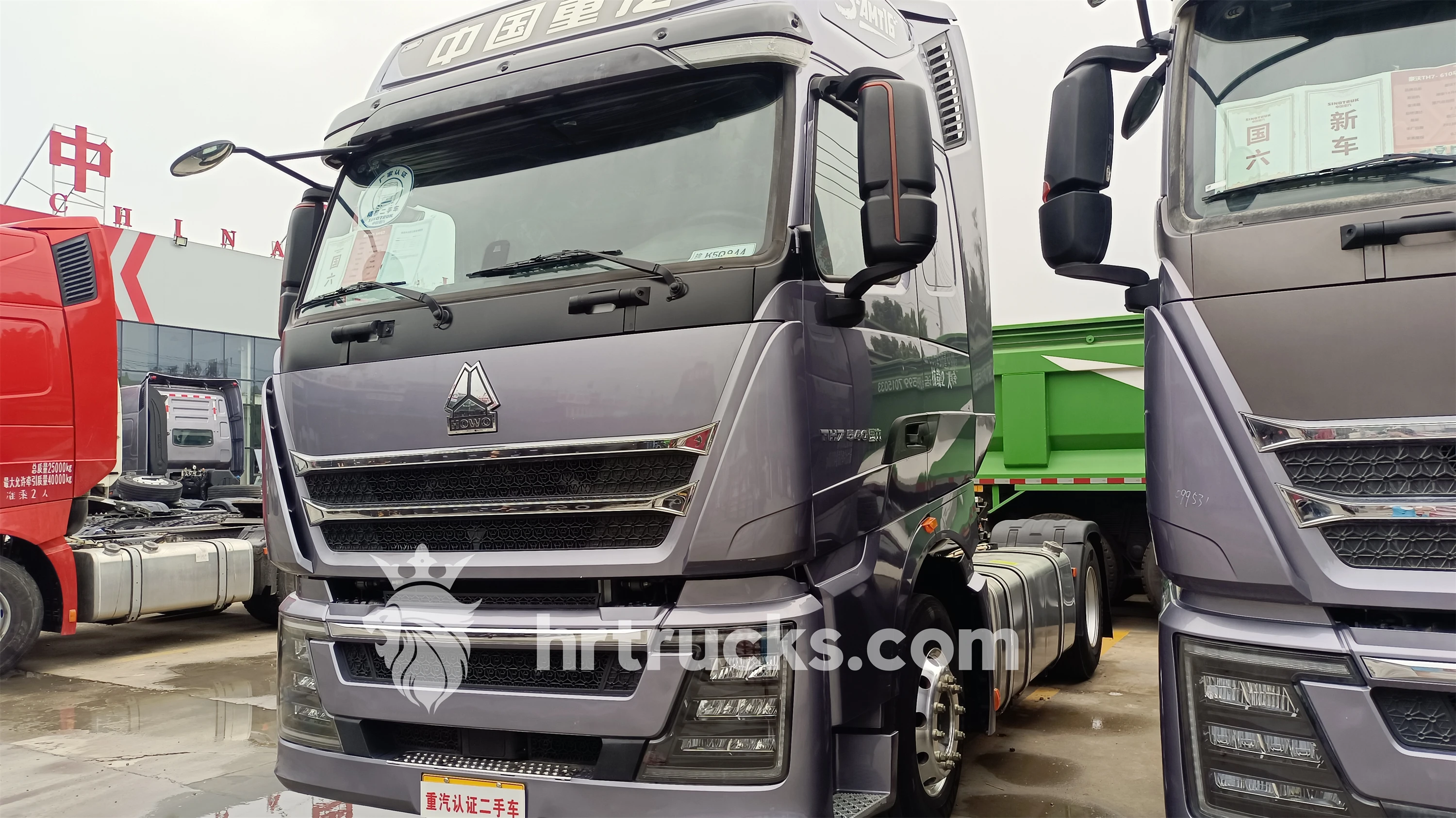 Sinotruk Howo тягач 6x4 10 колеса Euro3 371 375 420 л.с. Подержанный howo грузовик