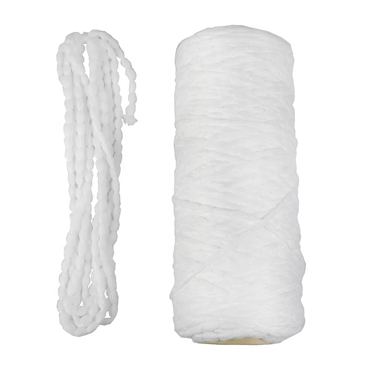 Microfiber Yarn Mop 100% Polyester Braided Yarn For Mops