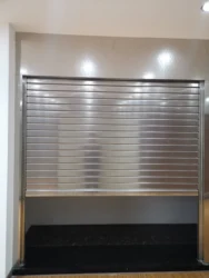 Manufacturing Hi-Speed Remote Control Security Gate Roll Up Steel Shutter Door