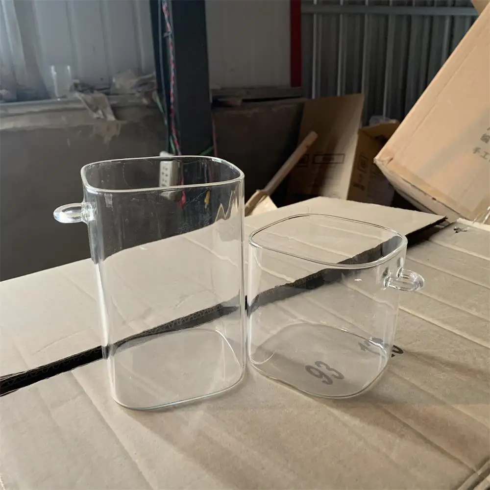 Japanese simplicity airtight storage box glass spice jar with wooden lid and spoons