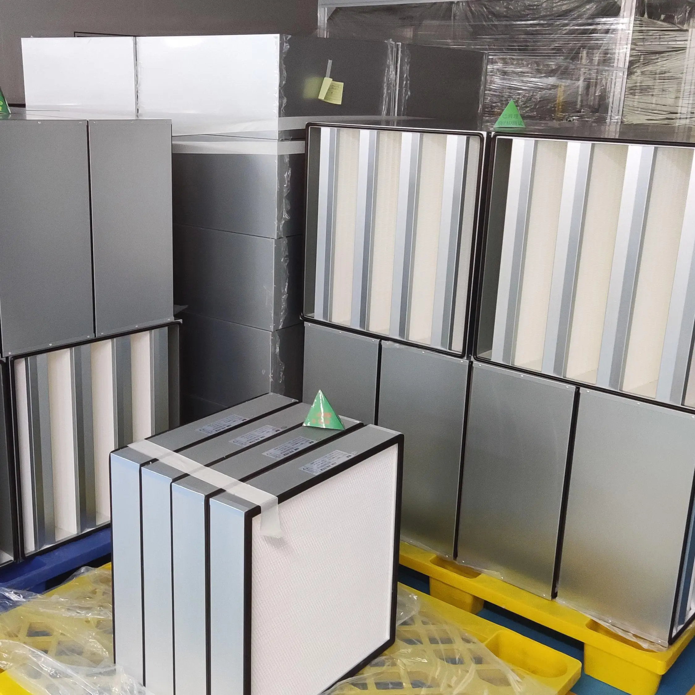 AHU 99.99% 0 3 микрон hepa h13 ULPA H14 U15 U16 U17 система ОВКВ промышленный воздушный фильтр для клинической комнаты кондиционирования воздуха