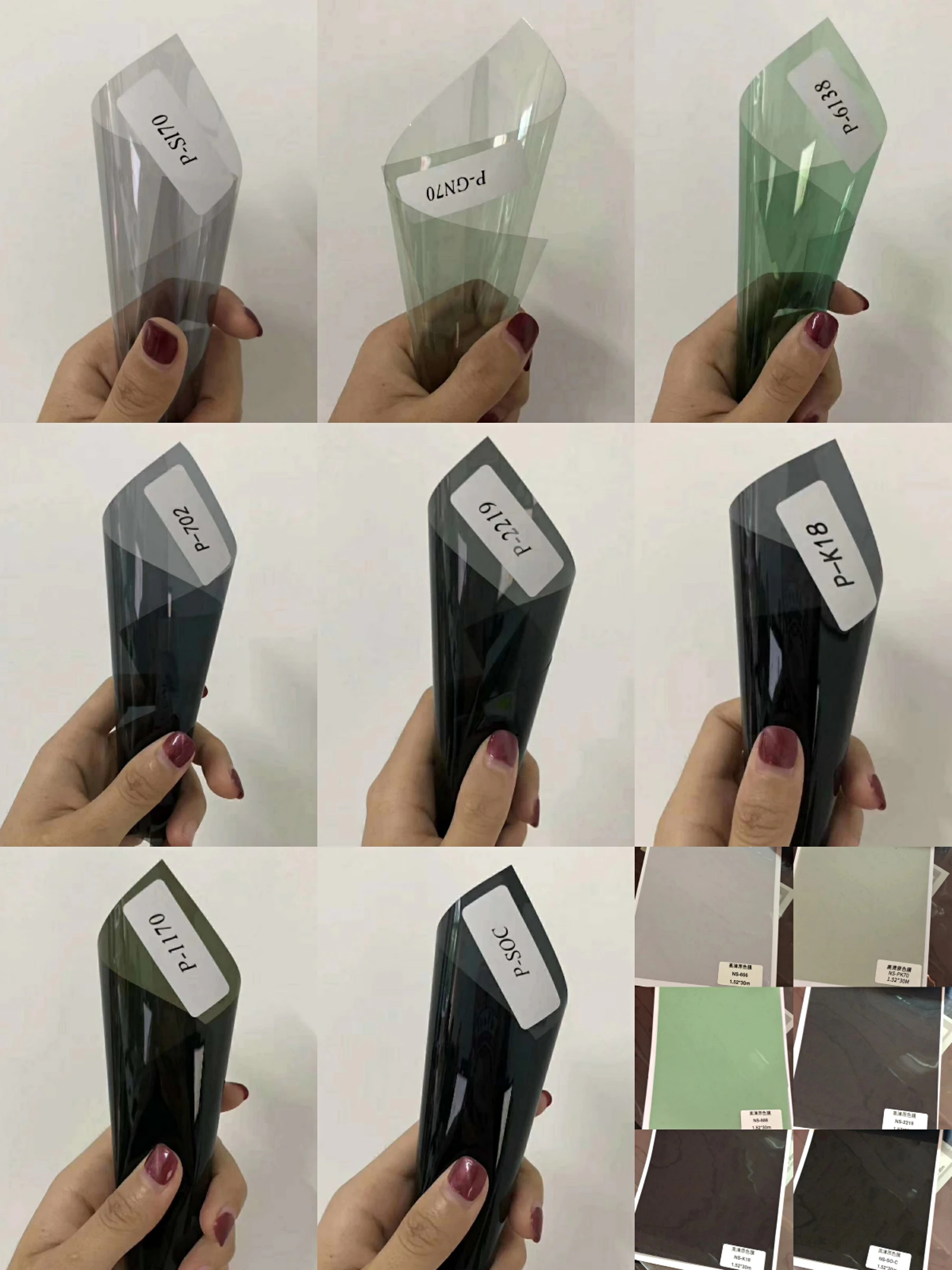 WEGO Ready Stock carbon 2 ply car window tint film glass roll for car