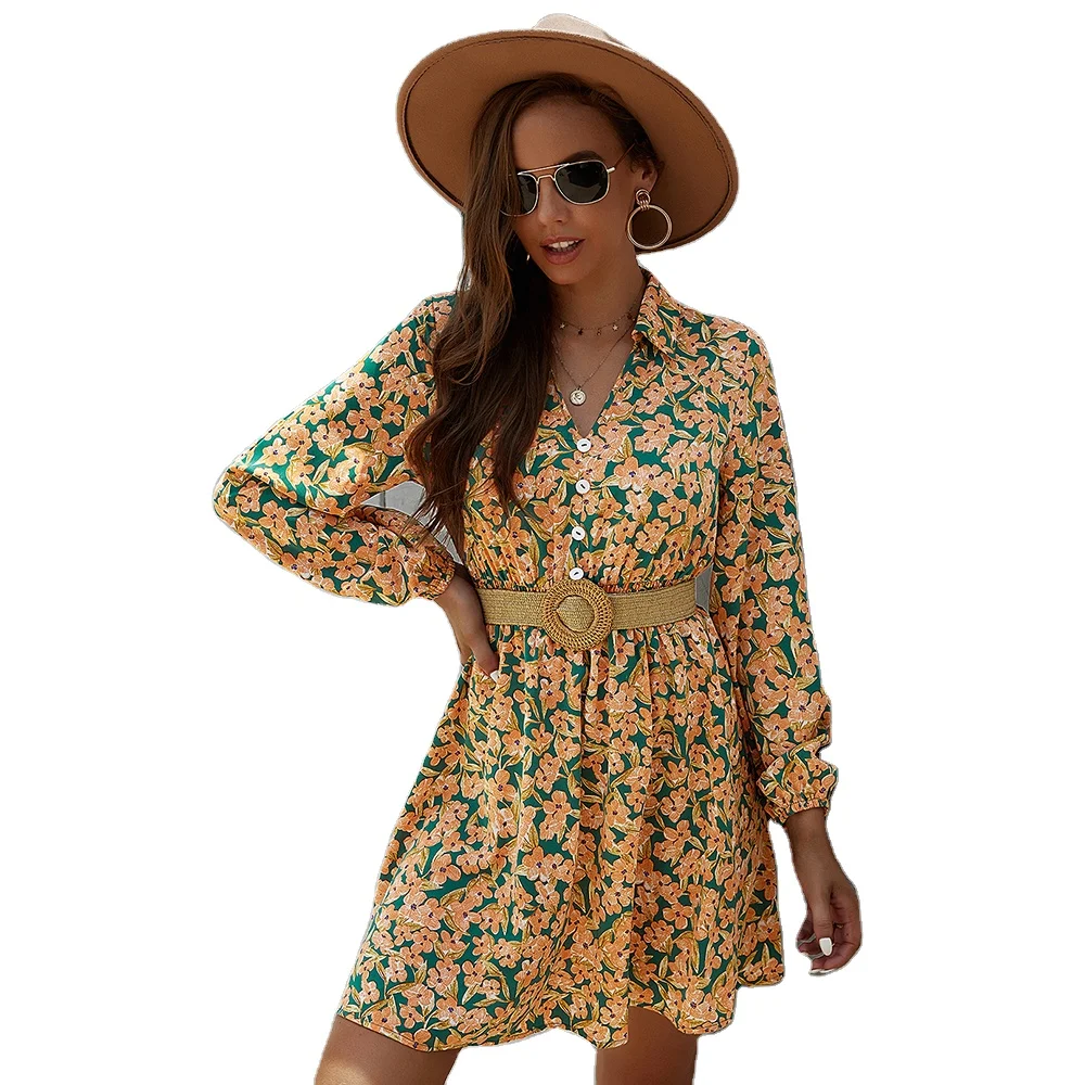 Hot Selling Cheap Custom High Quality Casual Dress Women Summer Casual Dresses