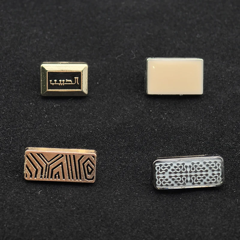 Custom Logo Snap Metal Snaps Cloth Snap Button High-grade Metal Coat Trench Shirt Decoration Arabic thobe Buttons