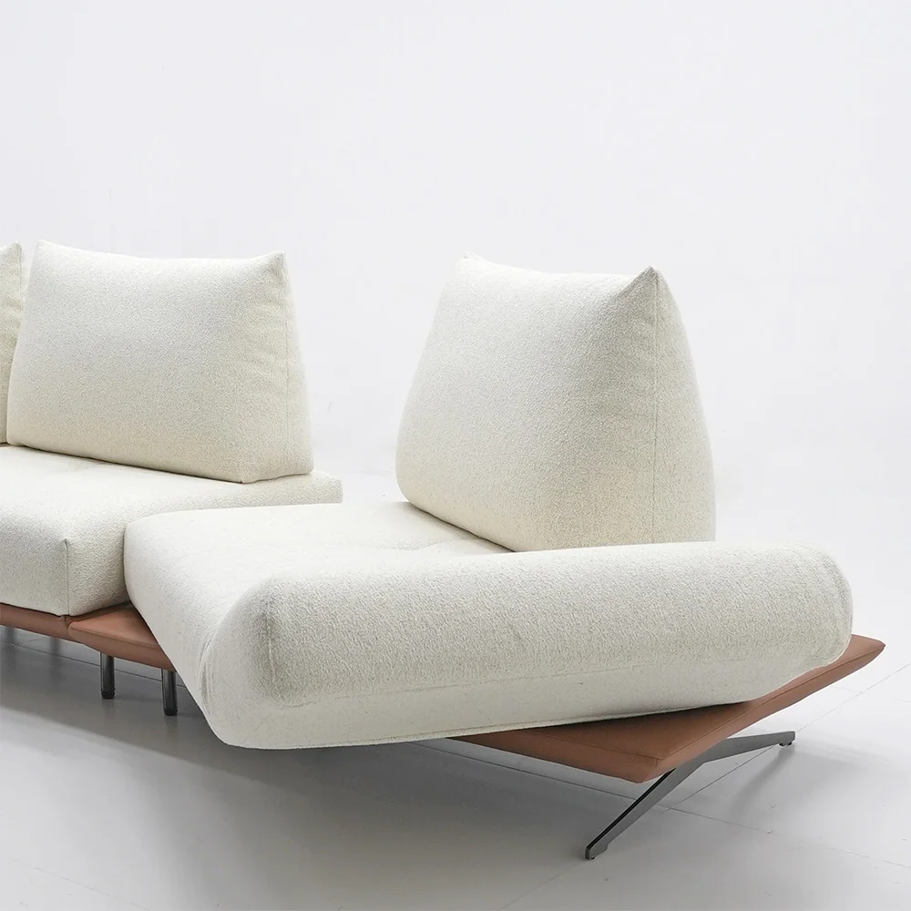 Gainsville Multiple Combinations Functional Sofa Bed Modern Italian Living Room Couch Adjustable Sofa For Villa Apartment
