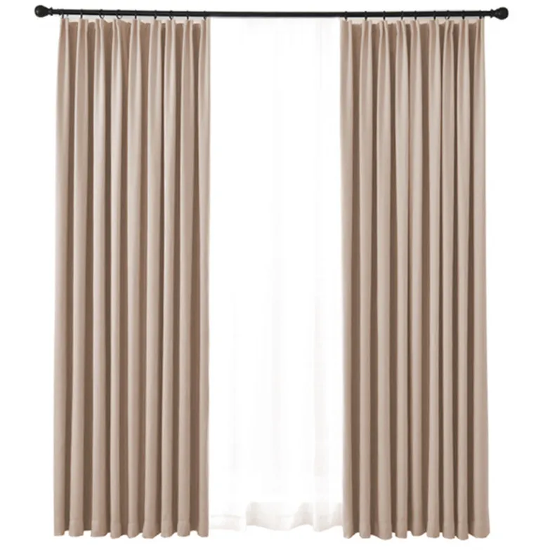 New design wool velvet curtain high quality bedroom living room velvet curtain