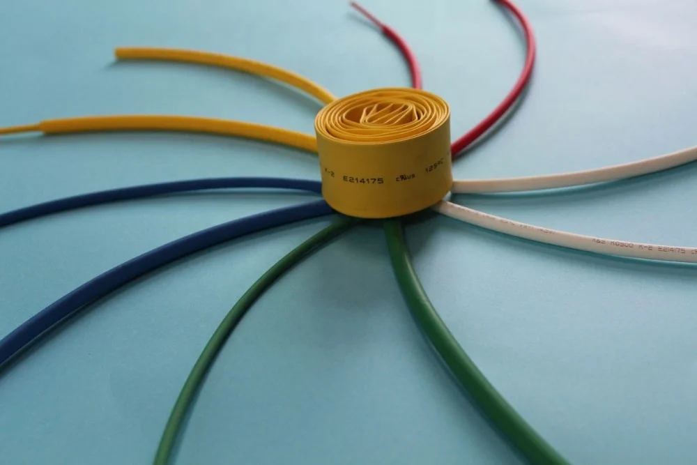 High Shrink Ratio Polyolefin Colorful Heat Shrink Tubing With Free Sample