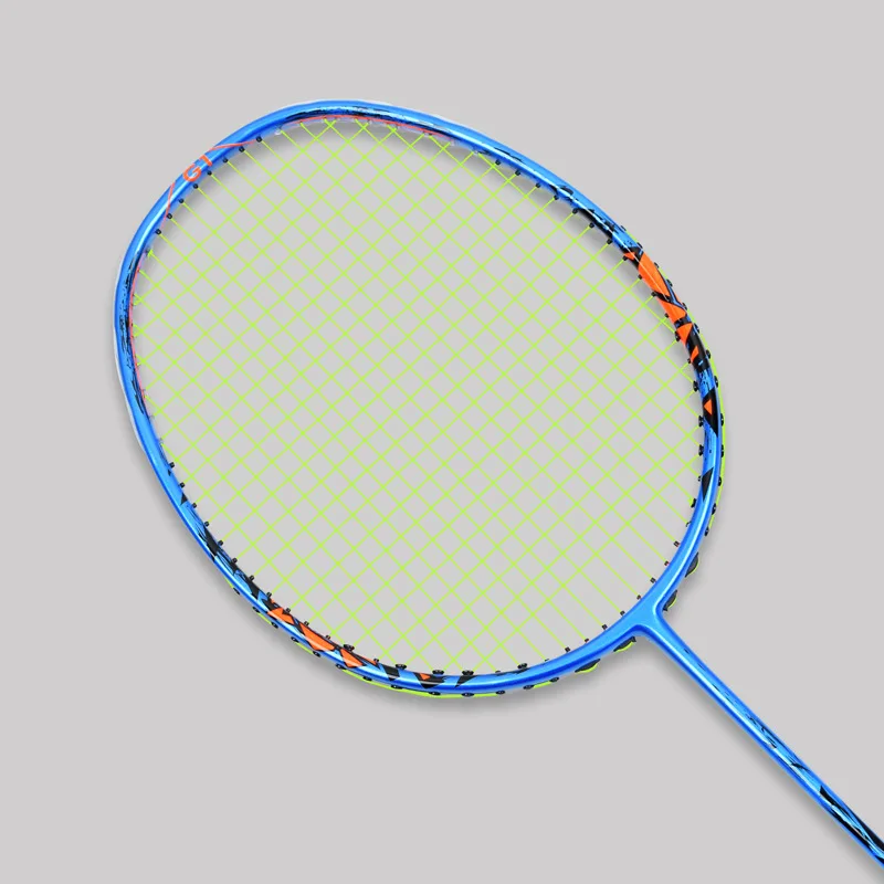 Professional Max Tention 32LBS 4U 82g Offensive Defensive Fiber Carbon Graphite Ball Badminton Racket