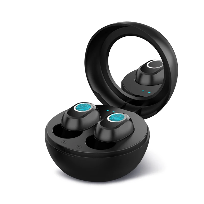 
 Hot Items 2021 New Years Products LB-10 Mirror Type TWS Earphone Made In China Strong Bass Stereo Headphones Gaming Earbuds  