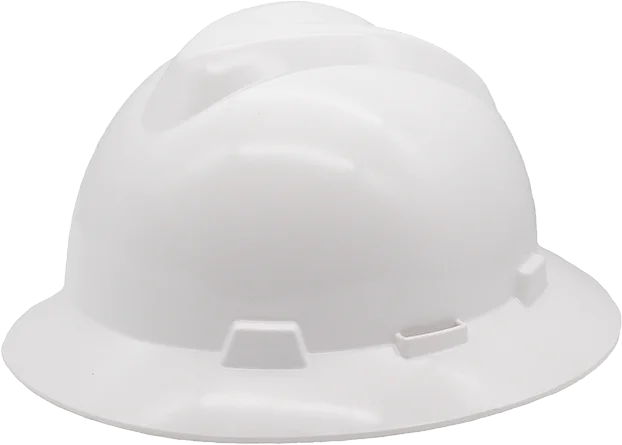 Installing lamp hook Cowboy full brim  CE and ANSI Standarsafety hard hat safety helmet for mining worker