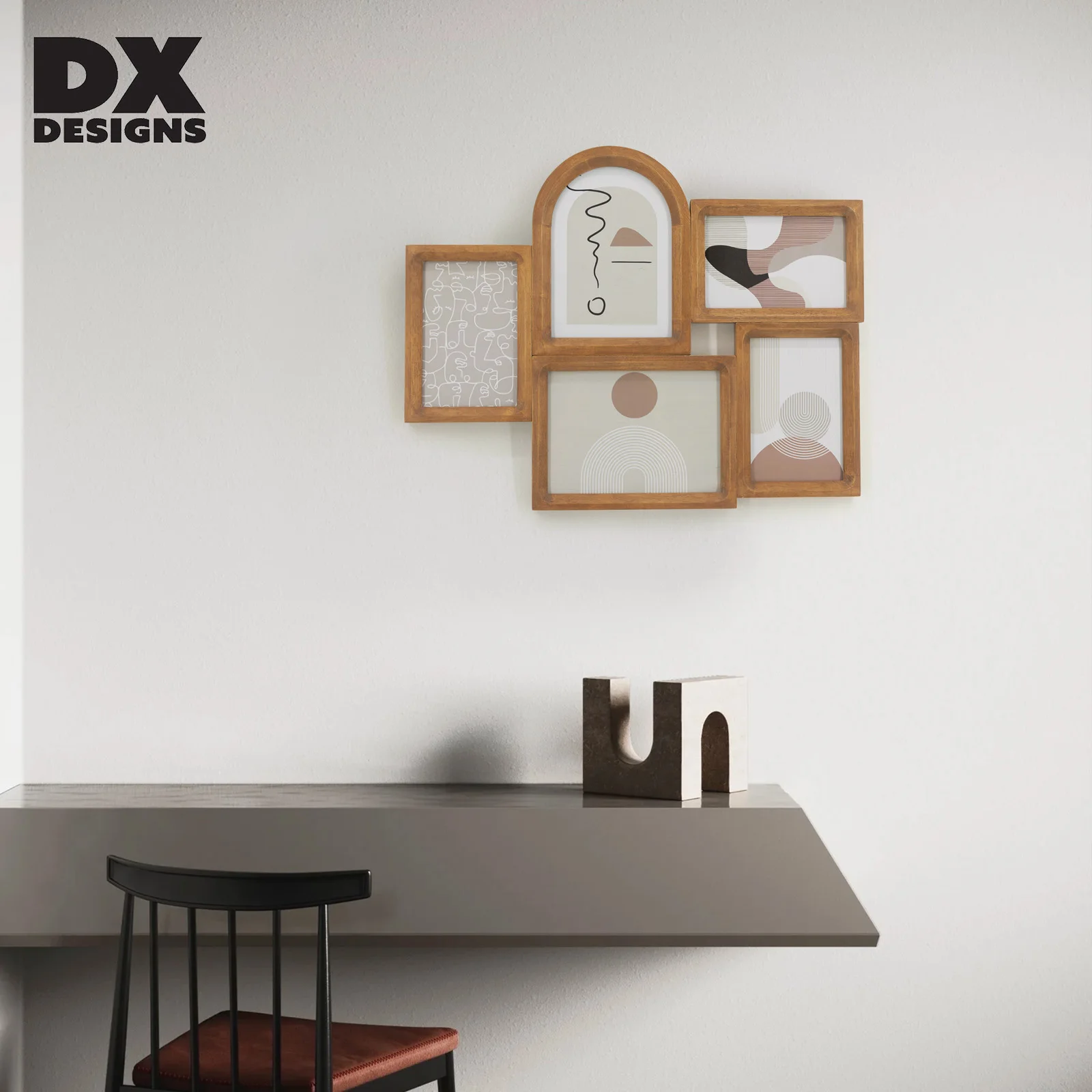 Wood MDF Photo Frames For Arts Painting Projects Wooden House Decoration DIY Craft Picture Frames