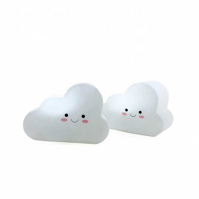 Cloud Shape Remote Control Colorful Soothing LED Sleeping Night Light Table Lamp For Kids Baby Room bedside Decor