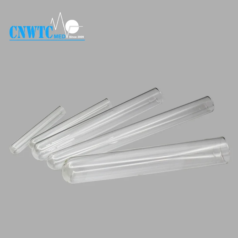 5ml 10ml medical clear plastic customized test tube with cap