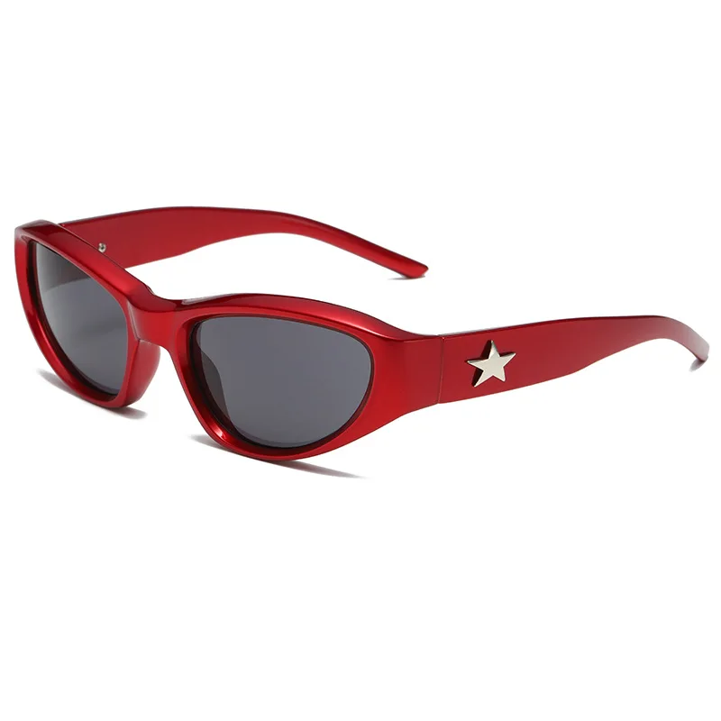 2023 Sport Style Retro Sunglasses Design Your Own Shades Wholesale Sunglasses Y2k Sunglasses With Star