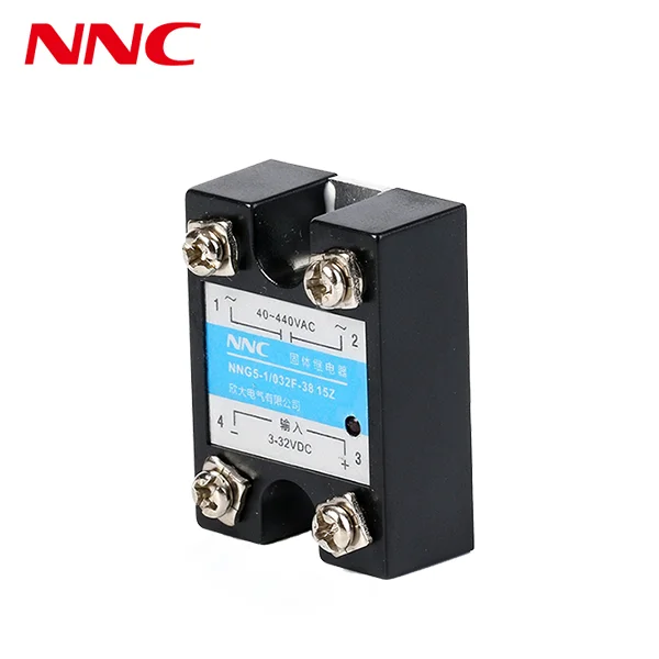 Single Phase Mini Solid State Relays  NNG5-1/032F-22.38(SSR-DA) Top quality black 5A 10A 15A SSR,