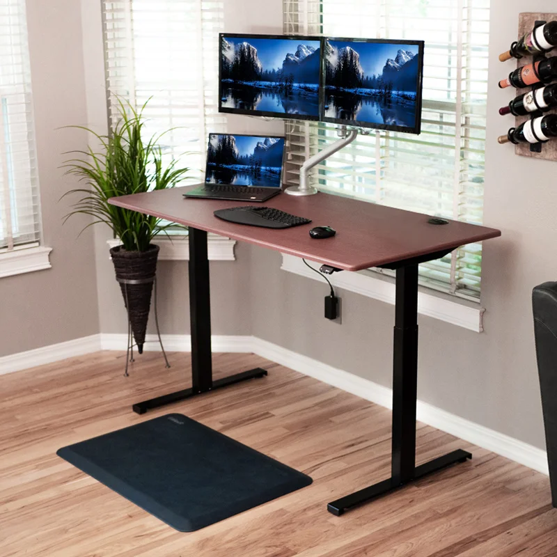 
Warranty 10 Years Computer Office Uplift Lifting Desk Heavy Load 130 KG Height Adjustable Table Smart Electric Standing Desk 