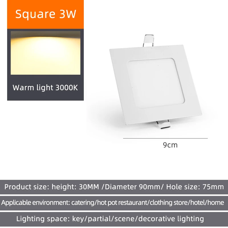 Ultra Thin Led Ceiling Lamp For Bedroom Frameless Led Panel Lights 25w 18w 15w Ceiling Light For Home Balcony Ac90-265v