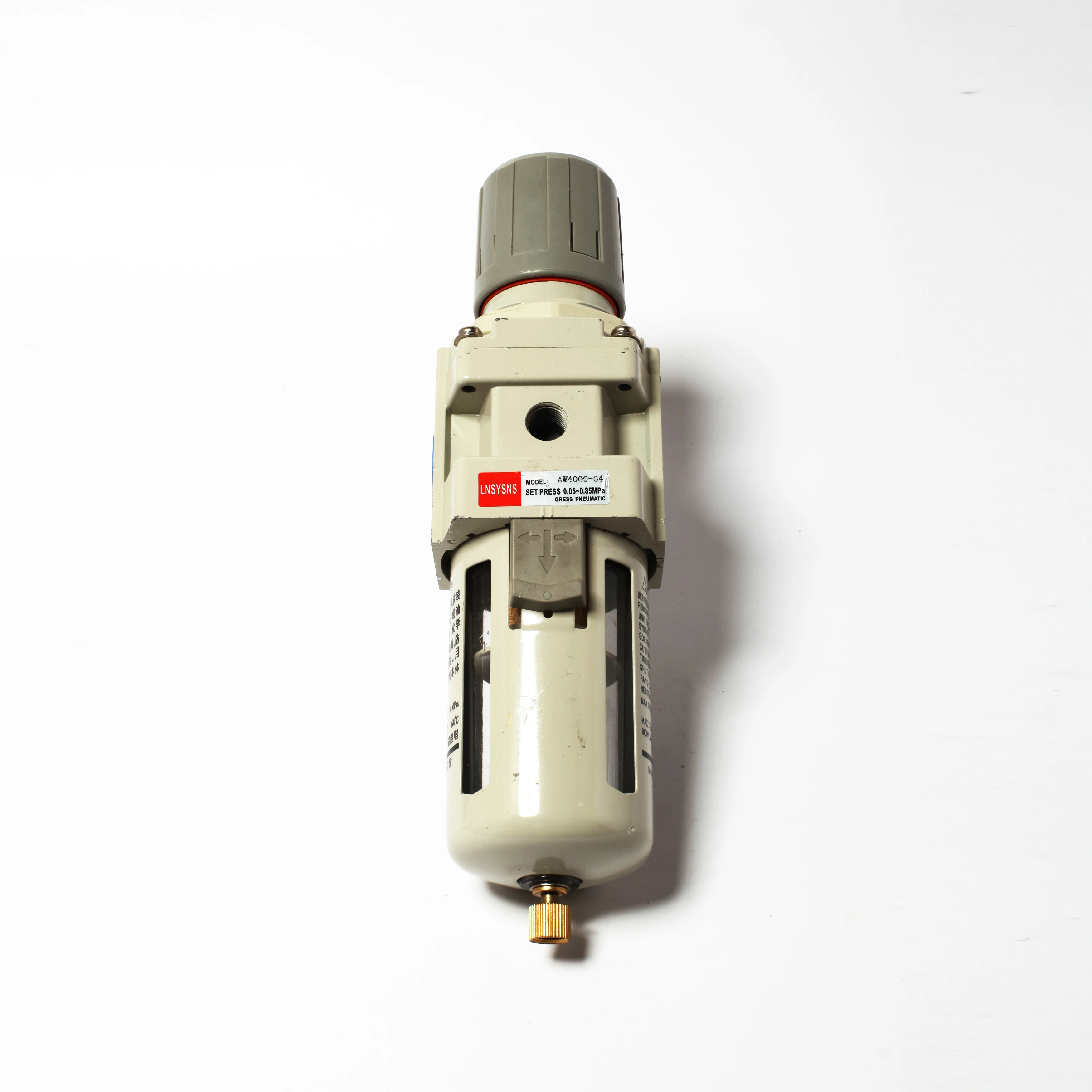 LNSYSNS pneumatic AW Series air source treatment unit air filter pressure regulator