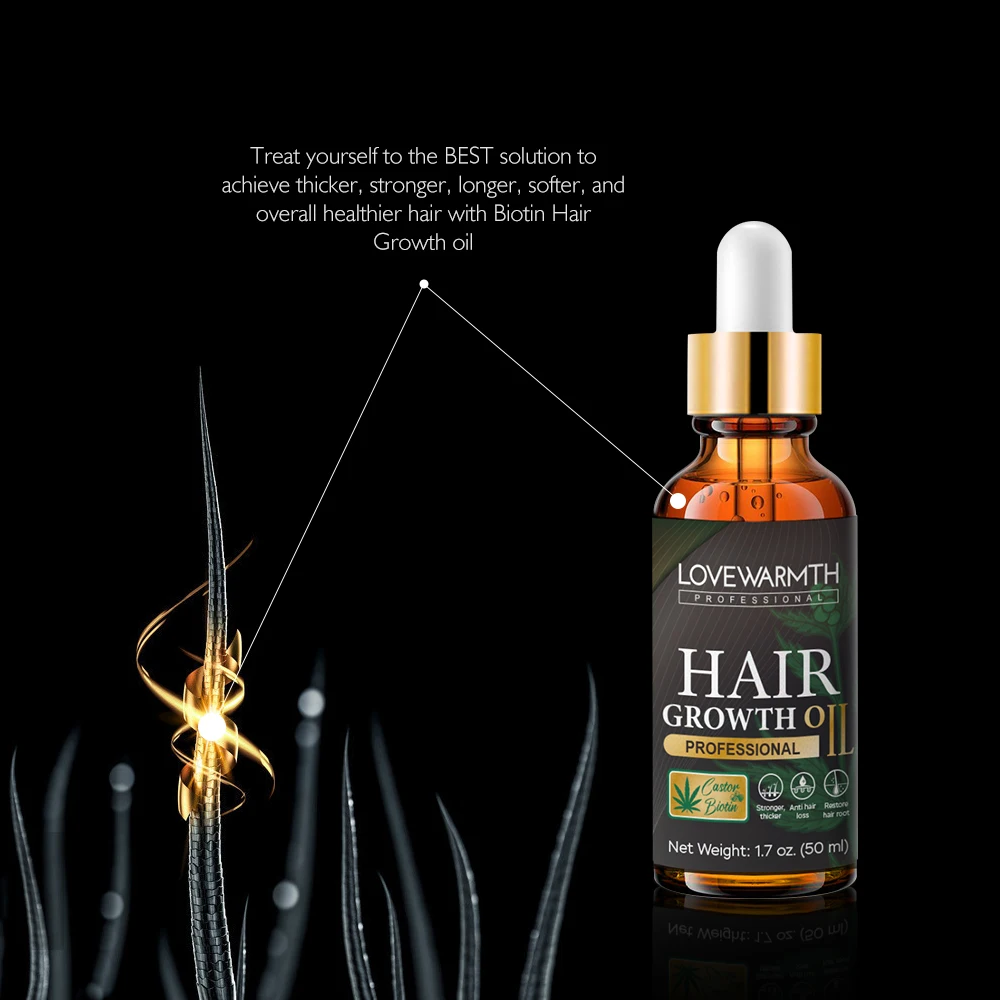Best Regrowth Hair Oil Private Label Vegan Organic Nourishing Hair Care Product Fast Hair Growth Oil