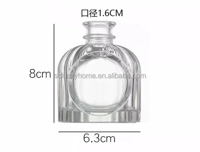 Wholesale Private Label Luxury High Quality Rose Gold Indoor Reed Diffuser Bottle aromatherapy gift box Reed Diffuser